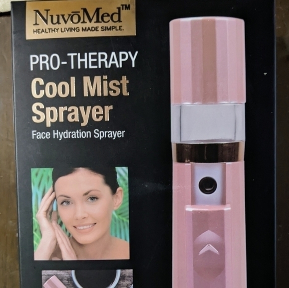 NuvoMed‎ Pro Therapy Cool Mist Face Hydration Sprayer NEW